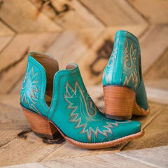 Embroidered Chelsea Boots in European and American Style