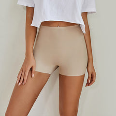 Women's High-Waisted Slim-Fit Cotton Safety Pants