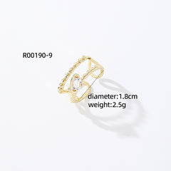 Wholesale Cross-Border Women's Open Ring - Chic Accessories