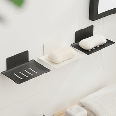 Suction Cup Wall Soap Dish Storage Rack Holder