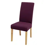 Stylish Solid Color Stretch Chair Slipcover for Events