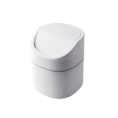 Mini Plastic Trash Can for Tabletop Use (1pc)