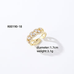 Wholesale Cross-Border Women's Open Ring - Chic Accessories