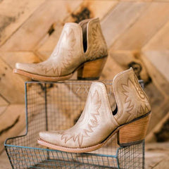 Embroidered Chelsea Boots in European and American Style