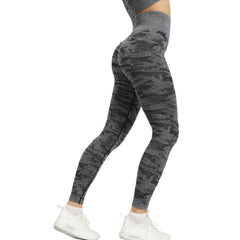 Seamless High Waist Yoga Pants for Outdoor Activities