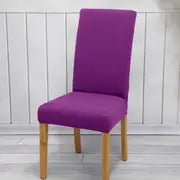 Stylish Solid Color Stretch Chair Slipcover for Events